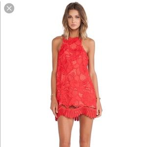 Red Lace Dress